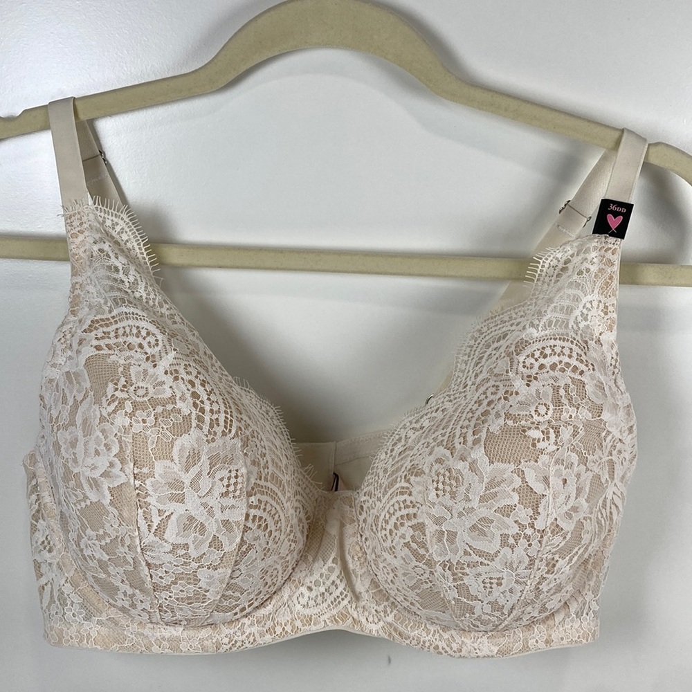 Victoria's Secret dream angels lined Demi bra lace new